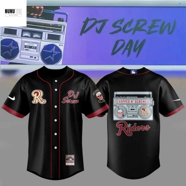 Frisco RoughRiders x Dj Screw Day Baseball Jersey