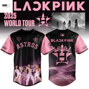 Houston Astros x BlackPink 2025 World Tour Baseball Jersey