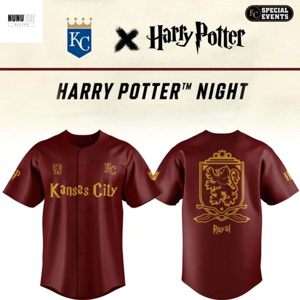 Kansas City Royals Harry Potter Night Baseball Jersey