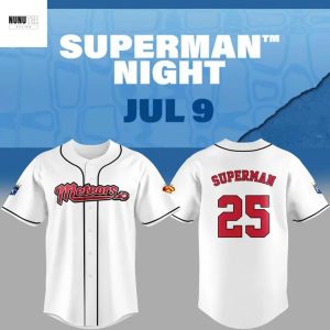 Kansas City Royals Superman Night Metropolis Meteors Baseball Jersey