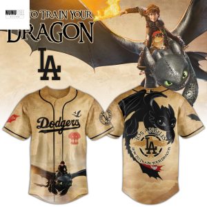 LAD x How to Train Your Dragon Baseball Jersey