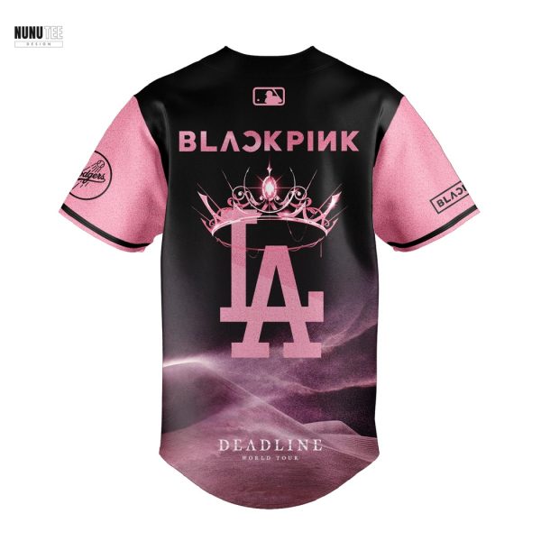 Los Angeles Dodgers x BlackPink 2025 World Tour Baseball Jersey