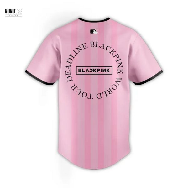 Los Angeles Dodgers x Blackpink World Tour Deadline Baseball Jersey