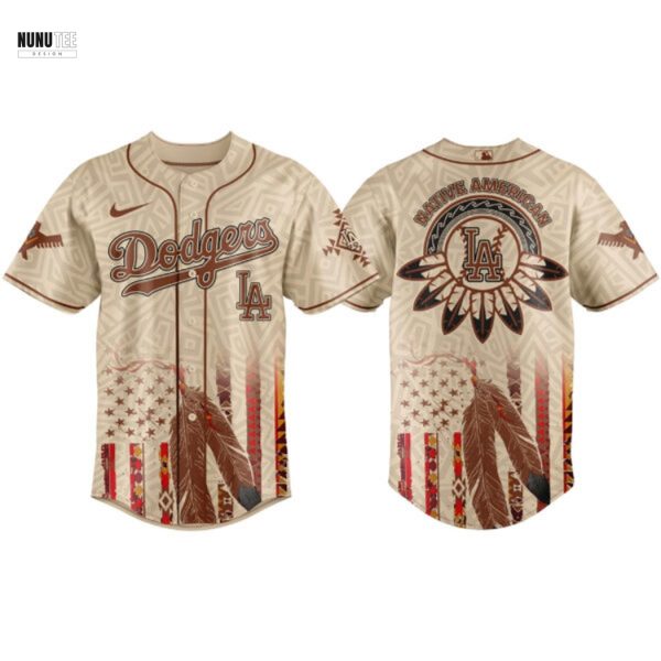 Los Angeles Dodgers x Native American Heritage 2025 Baseball Jersey