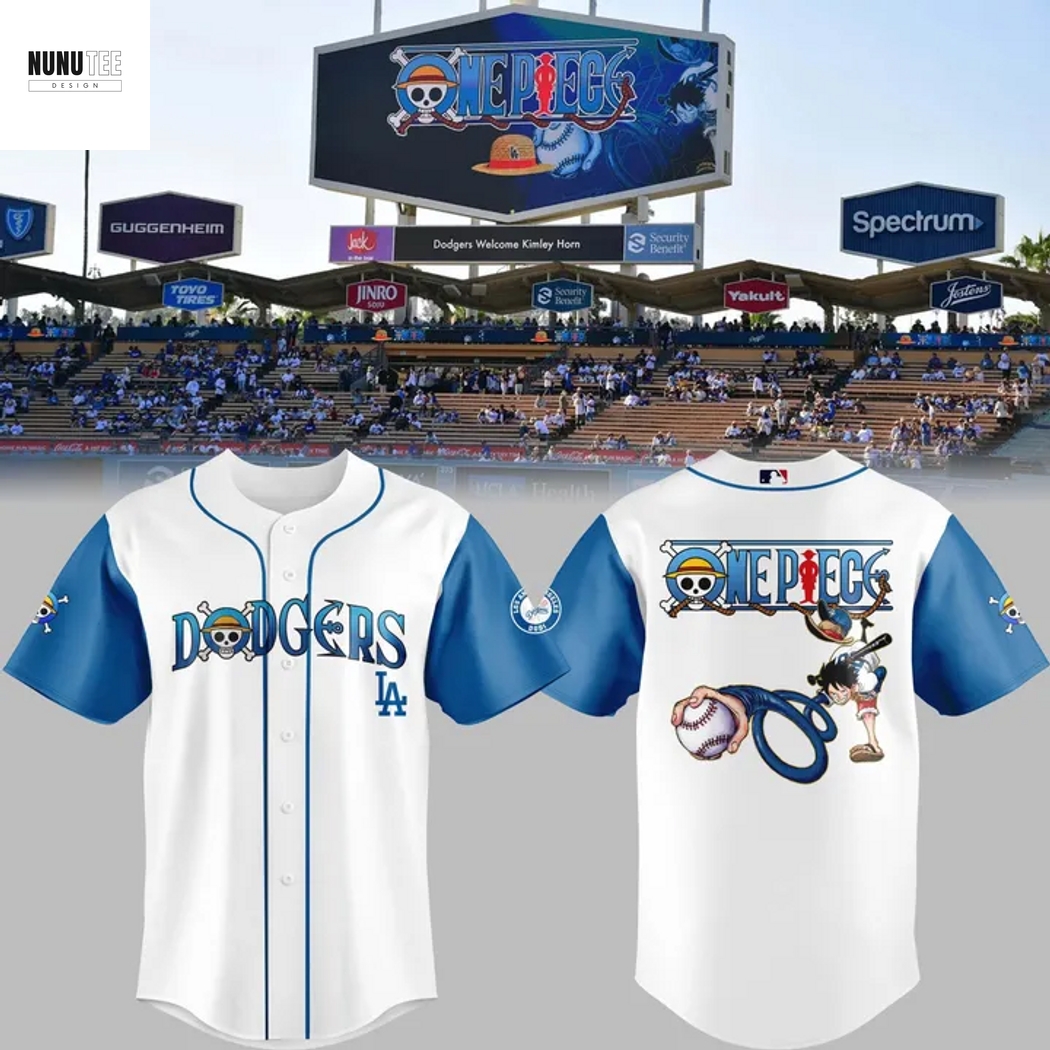 Los Angeles Dodgers x One Piece Baseball Jersey Los Angeles Dodgers x One Piece Baseball Jersey