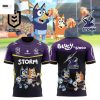 Newcastle Knights Bluey And Bingo 3D T-Shirt