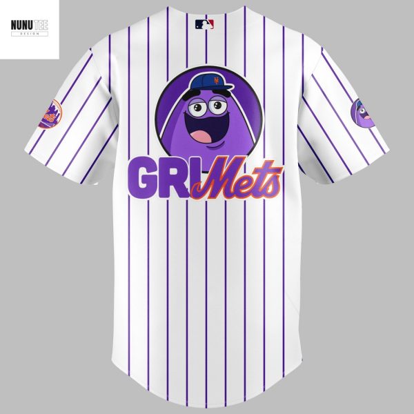 New York Mets Grimace Baseball Jersey