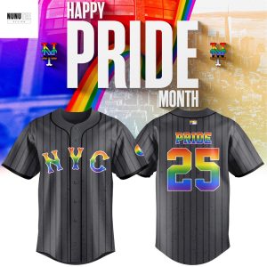 New York Mets Pride Night Baseball Jersey