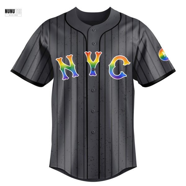 New York Mets Pride Night Baseball Jersey