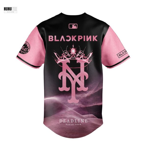 New York Mets x BlackPink 2025 World Tour Baseball Jersey