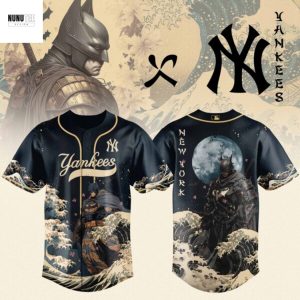 New York Yankees Batman Baseball Jersey