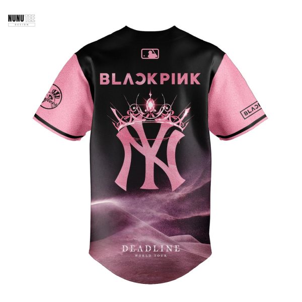 New York Yankees x BlackPink 2025 World Tour Baseball Jersey