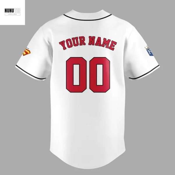 Personalized Kansas City Royals Superman Night Metropolis Meteors Baseball Jersey