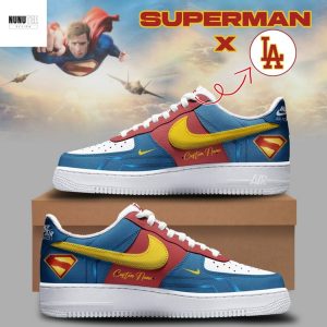 Personalized Los Angeles Angels x Superman Air Force 1