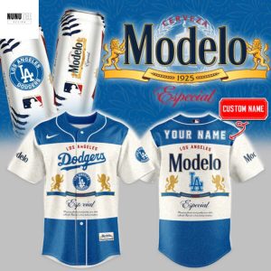 Personalized Los Angeles Dodgers x Modelo Especial Version 2025 Baseball Jersey