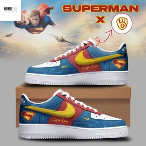 Personalized Milwaukee Brewers x Superman Air Force 1