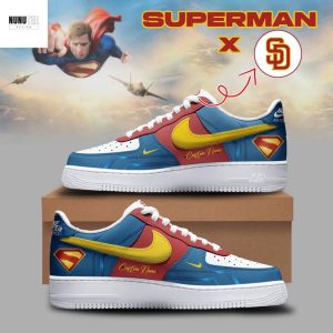 Personalized San Diego Padres x Superman Air Force 1
