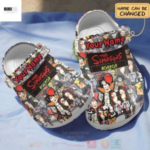 Personalized The Simpsons Horror Crocs