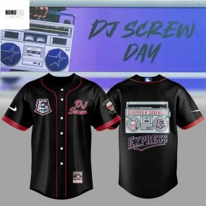 Round Rock Express x Dj Screw Day Baseball Jersey