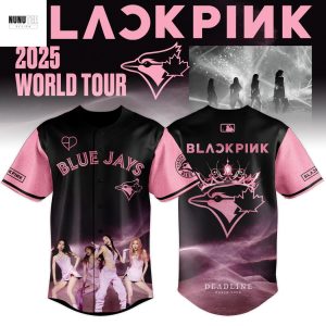 Toronto Blue Jays x BlackPink 2025 World Tour Baseball Jersey