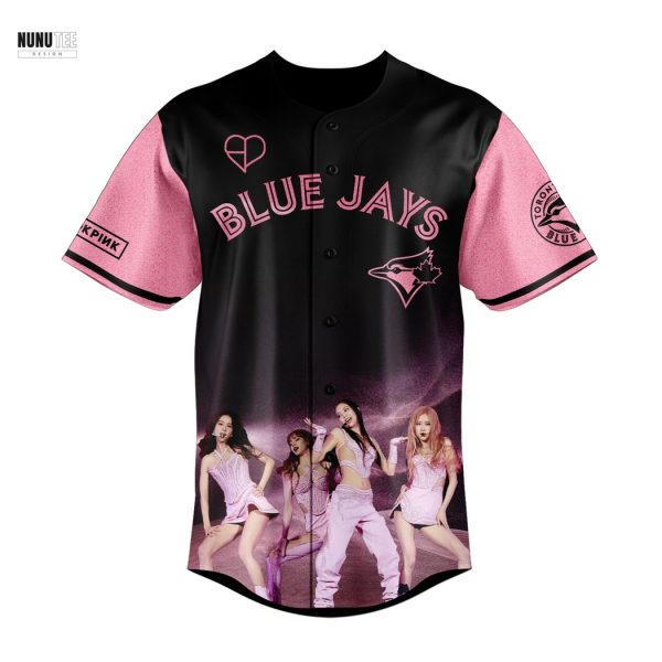 Toronto Blue Jays x BlackPink 2025 World Tour Baseball Jersey